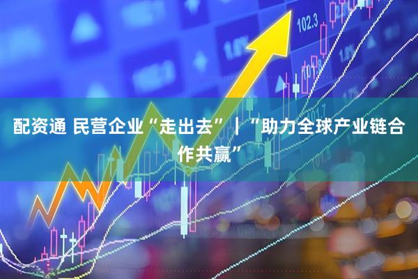配资通 民营企业“走出去”｜“助力全球产业链合作共赢”